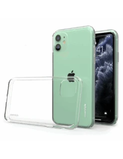 UltraFlex® - Custodia Bordo TPU Antiurto + Retro Policarbonato Rigido Per IPhone 11 (6.1") - Trasparente