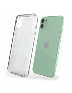 UltraFlex® - Custodia Bordo TPU Antiurto + Retro Policarbonato Rigido Per IPhone 11 (6.1") - Trasparente -Cover Style Negozio ultraflex custodia bordo tpu antiurto retro policarbonato rigido per iphone 11 61 trasparente 3