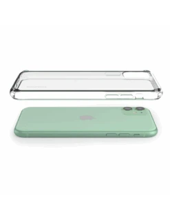 UltraFlex® - Custodia Bordo TPU Antiurto + Retro Policarbonato Rigido Per IPhone 11 (6.1") - Trasparente -Cover Style Negozio ultraflex custodia bordo tpu antiurto retro policarbonato rigido per iphone 11 61 trasparente 4