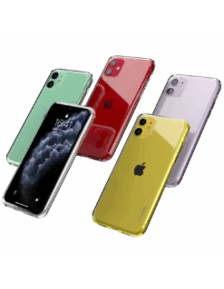 UltraFlex® - Custodia Bordo TPU Antiurto + Retro Policarbonato Rigido Per IPhone 11 (6.1") - Trasparente -Cover Style Negozio ultraflex custodia bordo tpu antiurto retro policarbonato rigido per iphone 11 61 trasparente 5