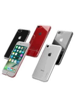 UltraFlex® - Custodia Flessibile + Retro Antigraffio Rigido 4H Per IPhone SE (2020) - Trasparente -Cover Style Negozio ultraflex custodia flessibile retro antigraffio rigido 4h per iphone se 2020 trasparente 5