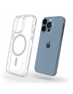 UltraFlex PRO® - Custodia TPU+PC Antiurto + Supporto MagSafe® Per IPhone 13 Pro - Trasparente -Cover Style Negozio ultraflex pro custodia tpu pc antiurto supporto magsafe per iphone 13 pro trasparente 5