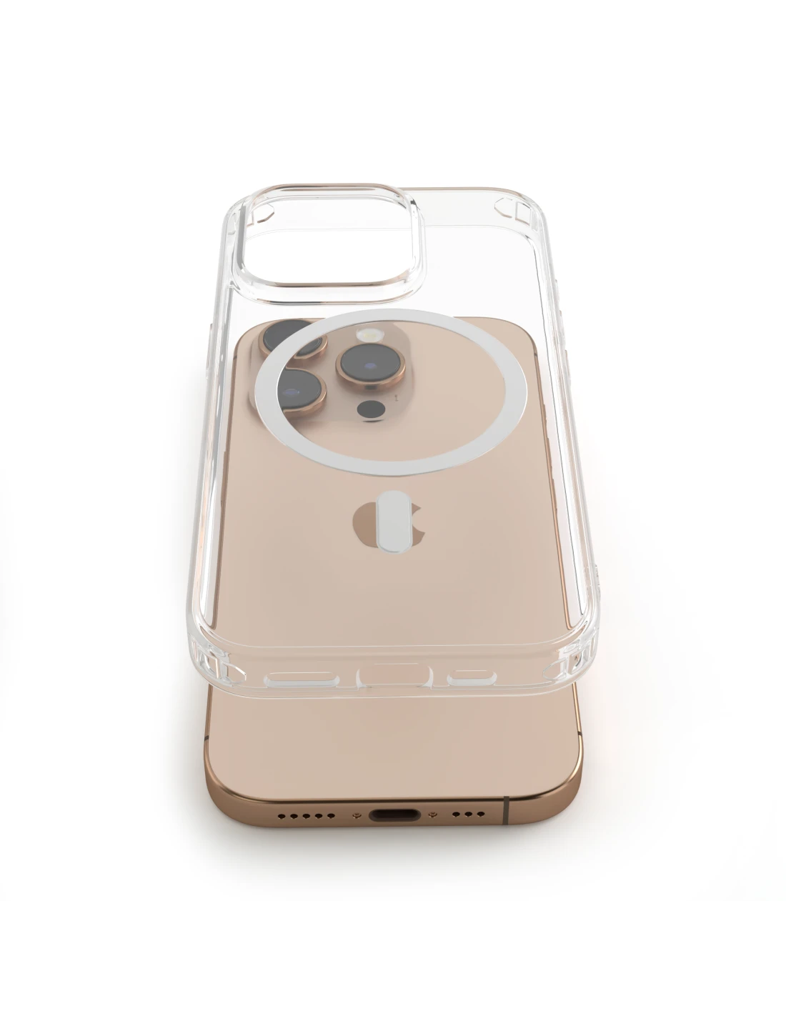 UltraFlex PRO® - Custodia TPU+PC Antiurto + Supporto MagSafe® Per IPhone 16 Pro - Trasparente 7 UltraFlex PRO® - Custodia TPU+PC Antiurto + Supporto MagSafe® Per IPhone 16 Pro - Trasparente - immagine 7