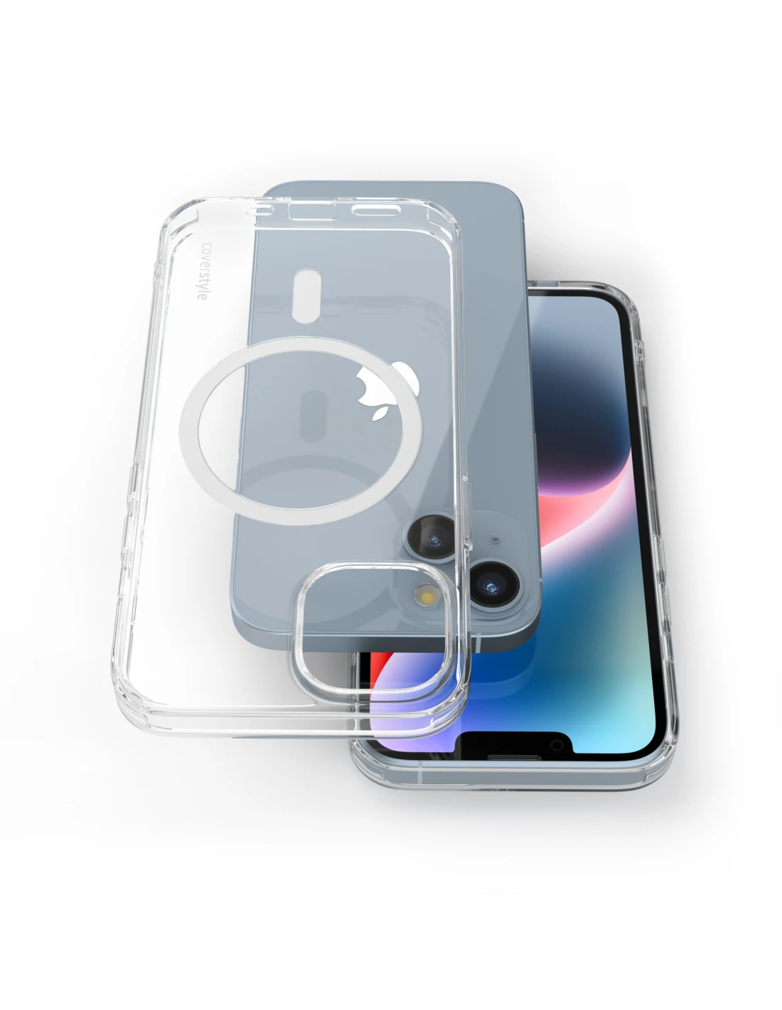 UltraFlex PRO® - Custodia TPU+PC Antiurto + Supporto MagSafe Per IPhone 13 - Trasparente 3 UltraFlex PRO® - Custodia TPU+PC Antiurto + Supporto MagSafe Per IPhone 13 - Trasparente - immagine 3