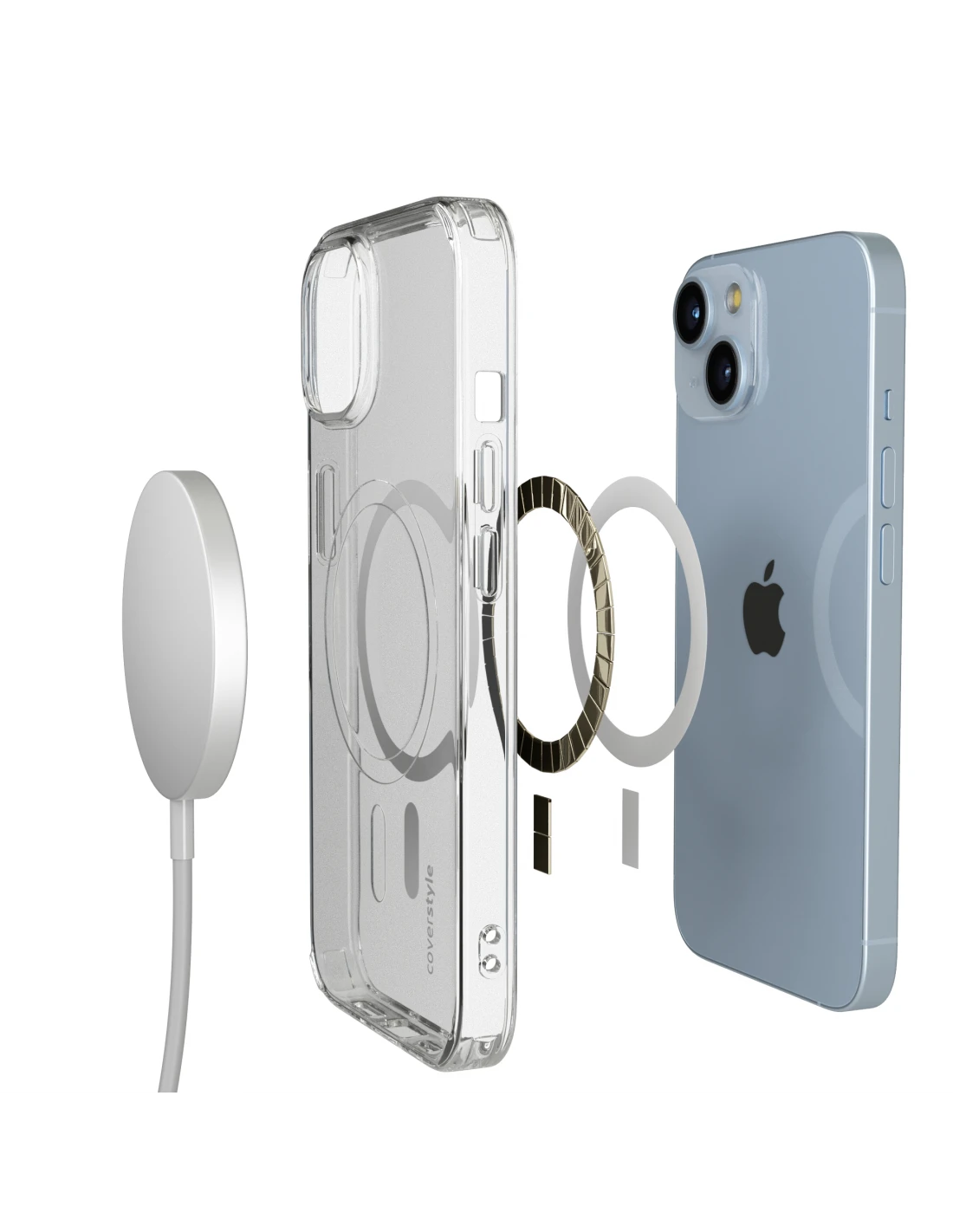 UltraFlex PRO® - Custodia TPU+PC Antiurto + Supporto MagSafe Per IPhone 13 - Trasparente 4 UltraFlex PRO® - Custodia TPU+PC Antiurto + Supporto MagSafe Per IPhone 13 - Trasparente - immagine 4