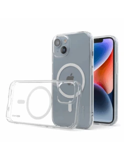 UltraFlex PRO® - Custodia TPU+PC Antiurto + Supporto MagSafe Per IPhone 14 - Trasparente