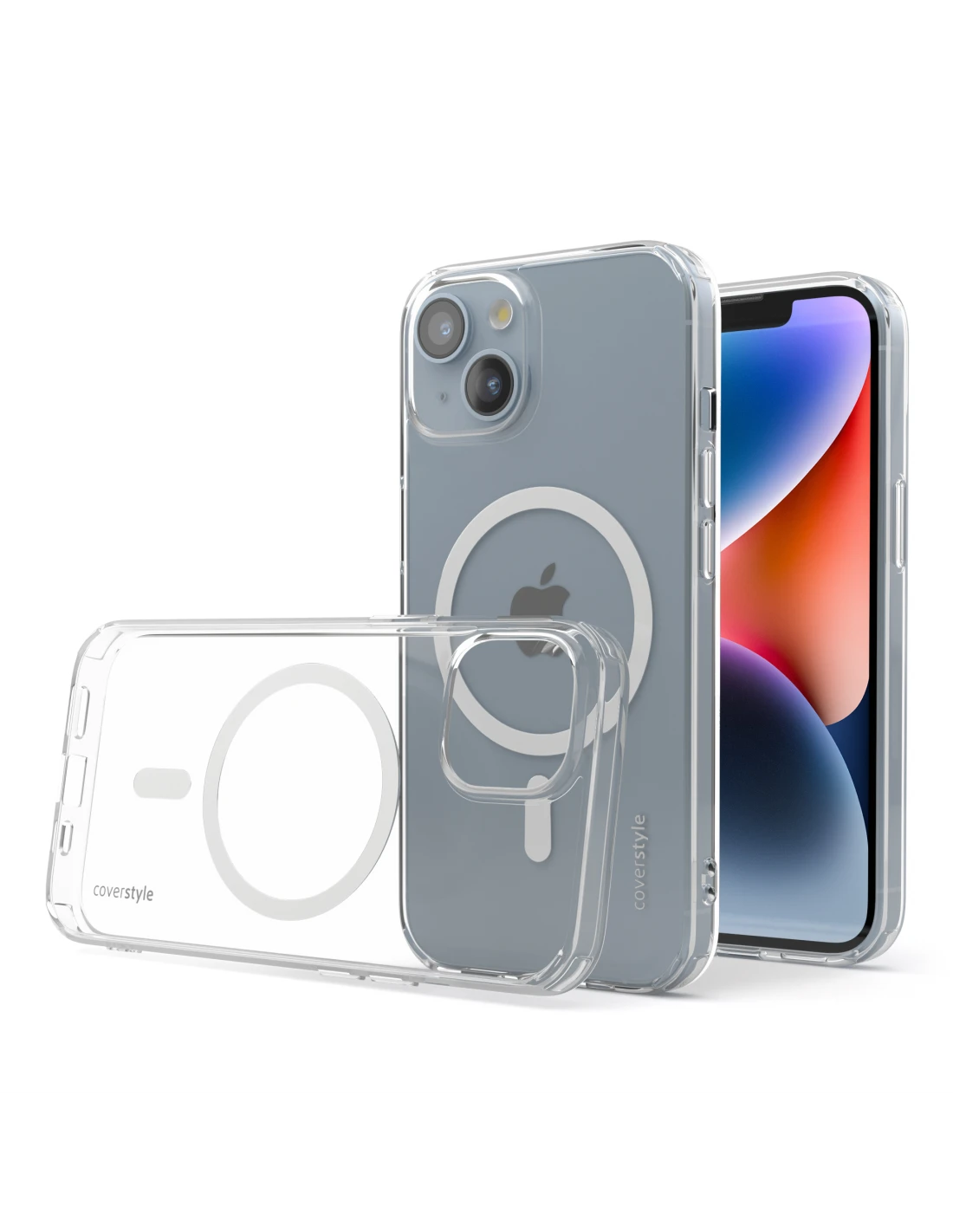 UltraFlex PRO® - Custodia TPU+PC Antiurto + Supporto MagSafe Per IPhone 14 - Trasparente 1 UltraFlex PRO® - Custodia TPU+PC Antiurto + Supporto MagSafe Per IPhone 14 - Trasparente