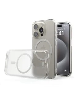 Cover Style Negozio 18 UltraFlex PRO MAT® - Custodia TPU+PC Antiurto + Supporto MagSafe® Per IPhone 15 Pro Max - Opaca