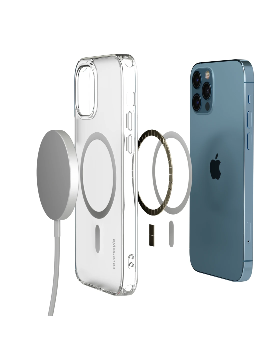 UltraFlex PRO MAT® - Custodia TPU+PC Antiurto + Supporto MagSafe® Per IPhone 12 Pro - Opaca 2 UltraFlex PRO MAT® - Custodia TPU+PC Antiurto + Supporto MagSafe® Per IPhone 12 Pro - Opaca - immagine 2