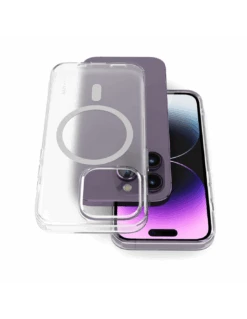 UltraFlex PRO MAT® - Custodia TPU+PC Antiurto + Supporto MagSafe® Per IPhone 14 Pro Max - Opaca -Cover Style Negozio ultraflex pro mat custodia tpupc antiurto supporto magsafe per iphone 14 pro max opaca 2