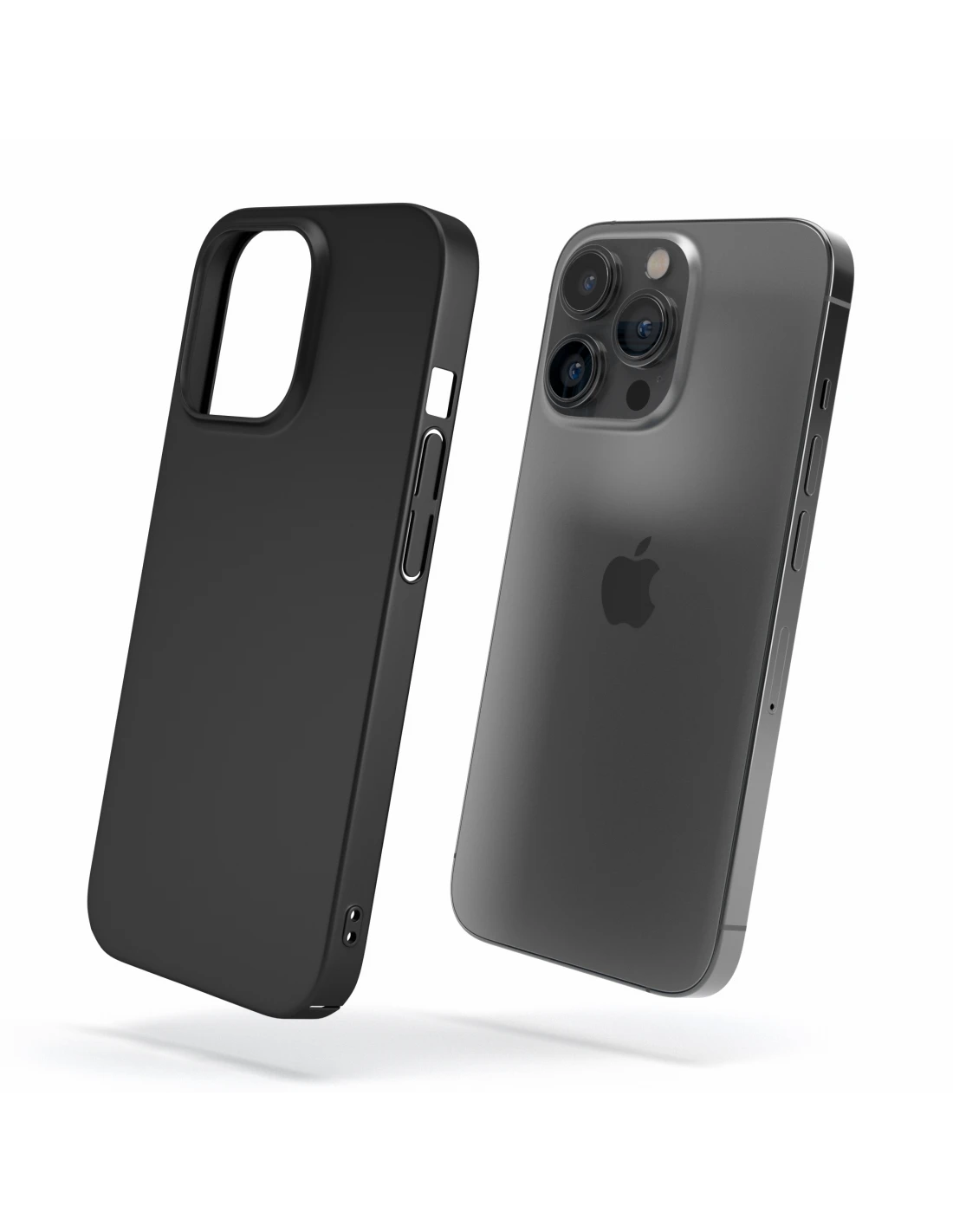 UltraSoft® - Custodia Policarbonato Opaco Soft-Touch Per IPhone 13 (6.1") - Nero 4 UltraSoft® - Custodia Policarbonato Opaco Soft-Touch Per IPhone 13 (6.1") - Nero - immagine 4