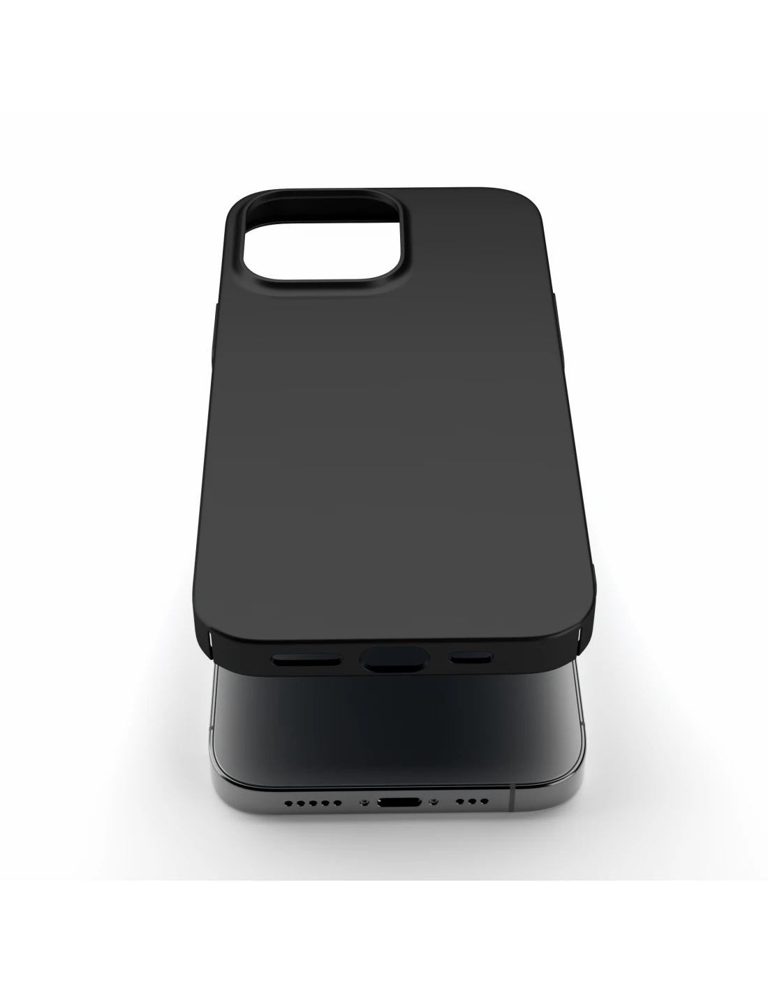 UltraSoft® - Custodia Policarbonato Opaco Soft-Touch Per IPhone 13 (6.1") - Nero 6 UltraSoft® - Custodia Policarbonato Opaco Soft-Touch Per IPhone 13 (6.1") - Nero - immagine 6