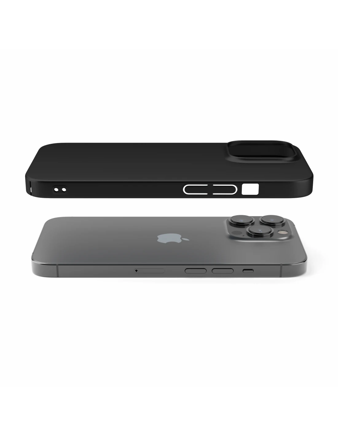 UltraSoft® - Custodia Policarbonato Opaco Soft-Touch Per IPhone 13 (6.1") - Nero 7 UltraSoft® - Custodia Policarbonato Opaco Soft-Touch Per IPhone 13 (6.1") - Nero - immagine 7