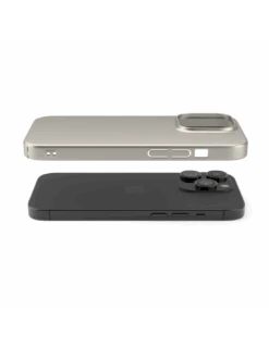 UltraSoft® - Custodia Policarbonato Opaco Soft-Touch Per IPhone 14 Pro - Titanio Naturale -Cover Style Negozio ultrasoft custodia policarbonato opaco soft touch per iphone 14 pro titanio naturale 6