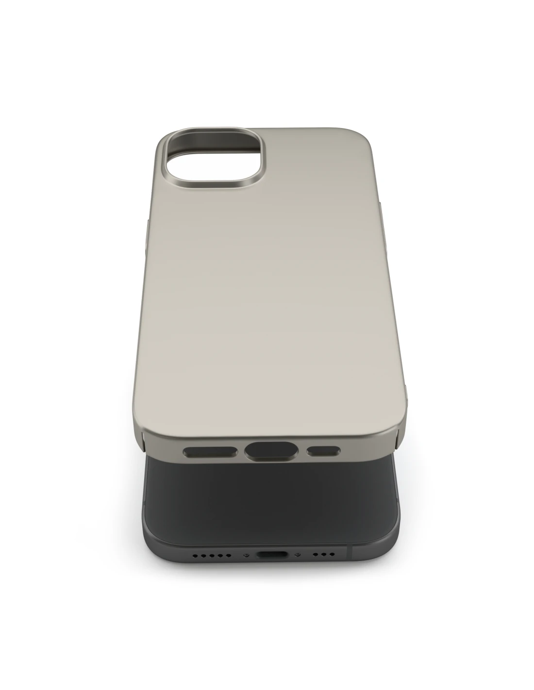 UltraSoft® - Custodia Policarbonato Opaco Soft-Touch Per IPhone 15 Plus - Titanio Naturale 8 UltraSoft® - Custodia Policarbonato Opaco Soft-Touch Per IPhone 15 Plus - Titanio Naturale - immagine 8